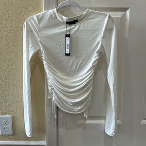 White long sleeve shirt